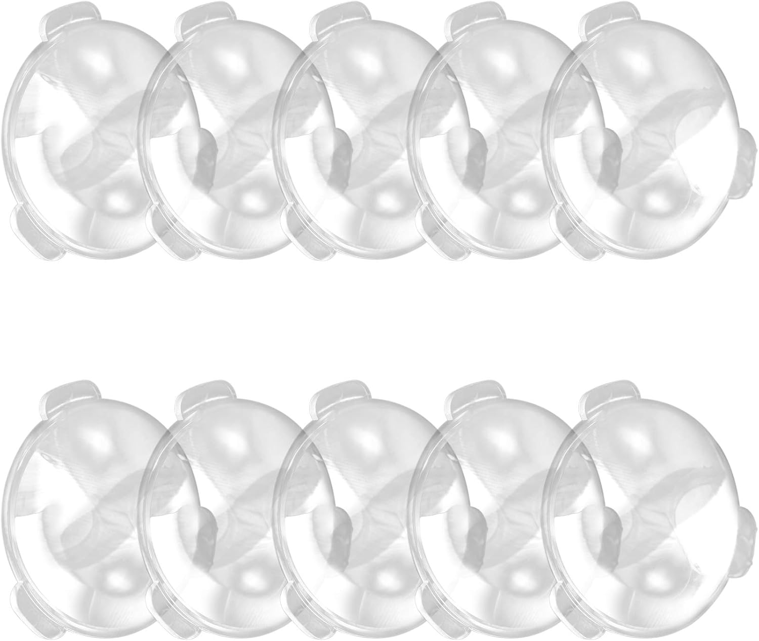 Durovis Essentials Lens Set 10 (34 mm) – 10 lentilles PMMA biconvexes pour casques de réalité virtuelle et lunettes 3D Google Cardboard