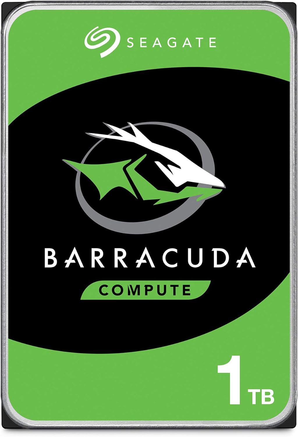 Seagate Barracuda 1 TB Internal Hard Drive HDD, 3.5 inch, 7200 U/Min, 64 MB Cache, SATA 6 GB/s, Modellnr.: ST1000DMZ14