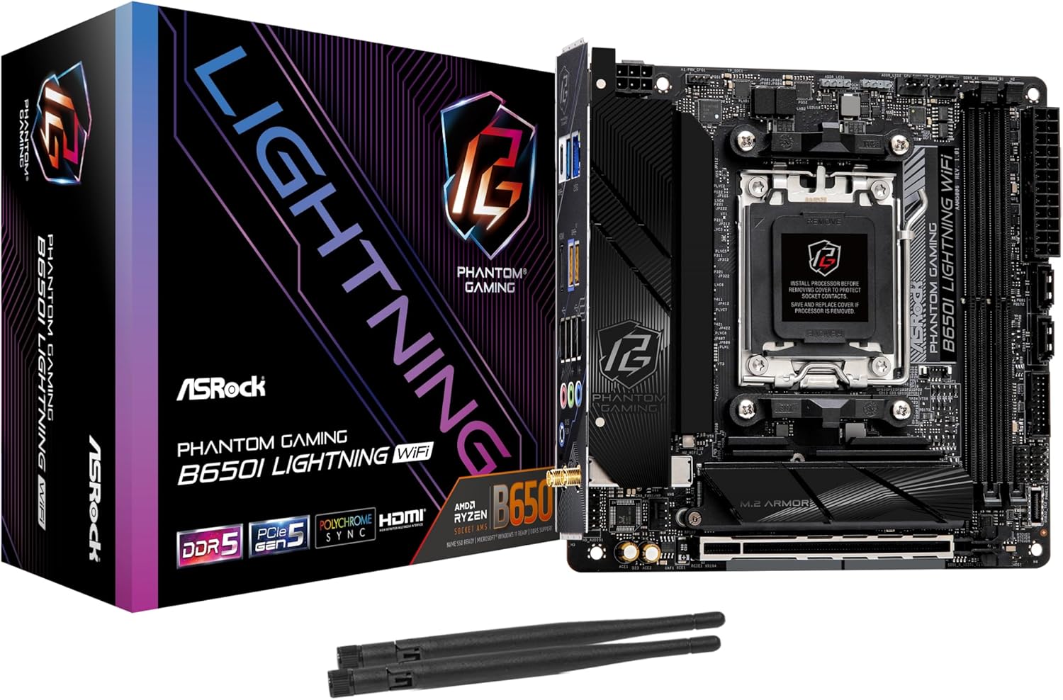 ASROCK B650I Lightning WiFi DDR5 AM5