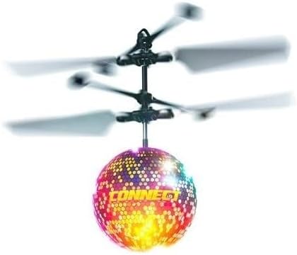 Educa Skyball Connect | Boule Volant avec lumières LED et Bluetooth Qui Permet d'écouter Vos chansons Pendant Le vol avec capteur de proximité, détecte des Objets et s'éloigne d'eux + 8 Ans (NH90141)