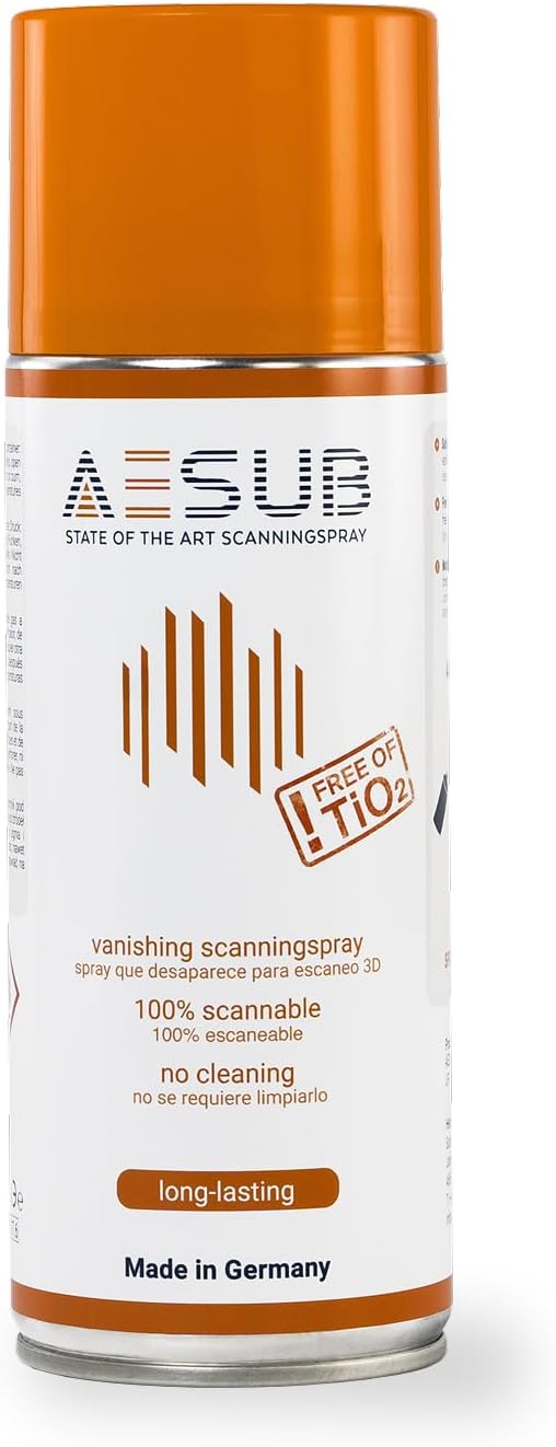 AESUB Spray scannant Orange - Sublimant - sans Pigment - 400 ML