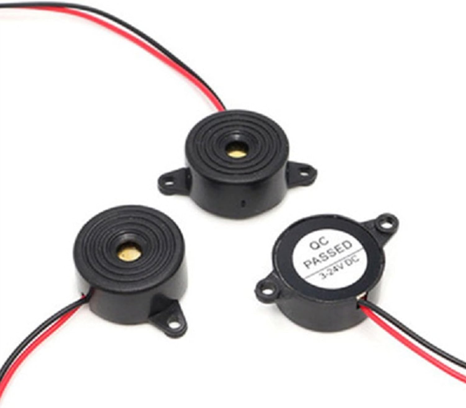 Point d'air 3 pièces 95 décibels alarme haute décibel DC 3-24 volts 12 volts alarme sonore électronique voiture camion alarme continue intermittente générale