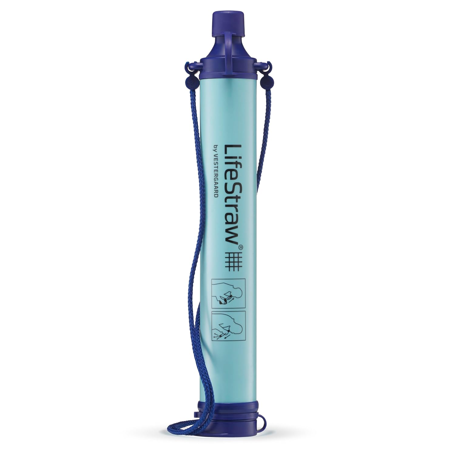 LifeStraw - Personal Water Filter, Blue, 1 Unit