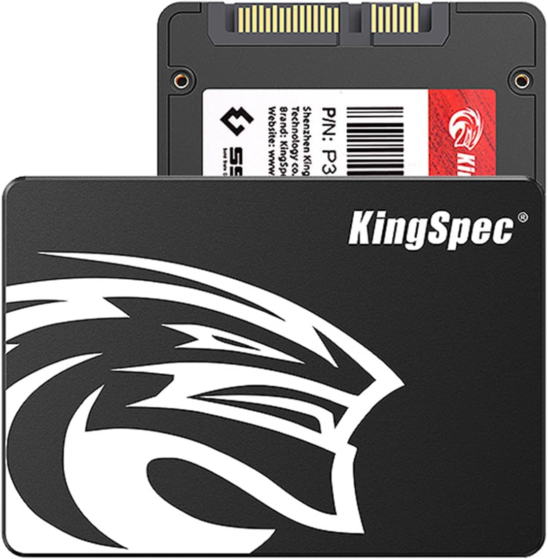 KingSpec Unidad SSD de 1 TB HDD de 2.5 pulgadas SATA III 6 GB/s velocidad de lectura de Hasta 560 MB/s Disco Duro Interno sólido SSD HD SATA Disco Duro Interno Para ordenador portátil