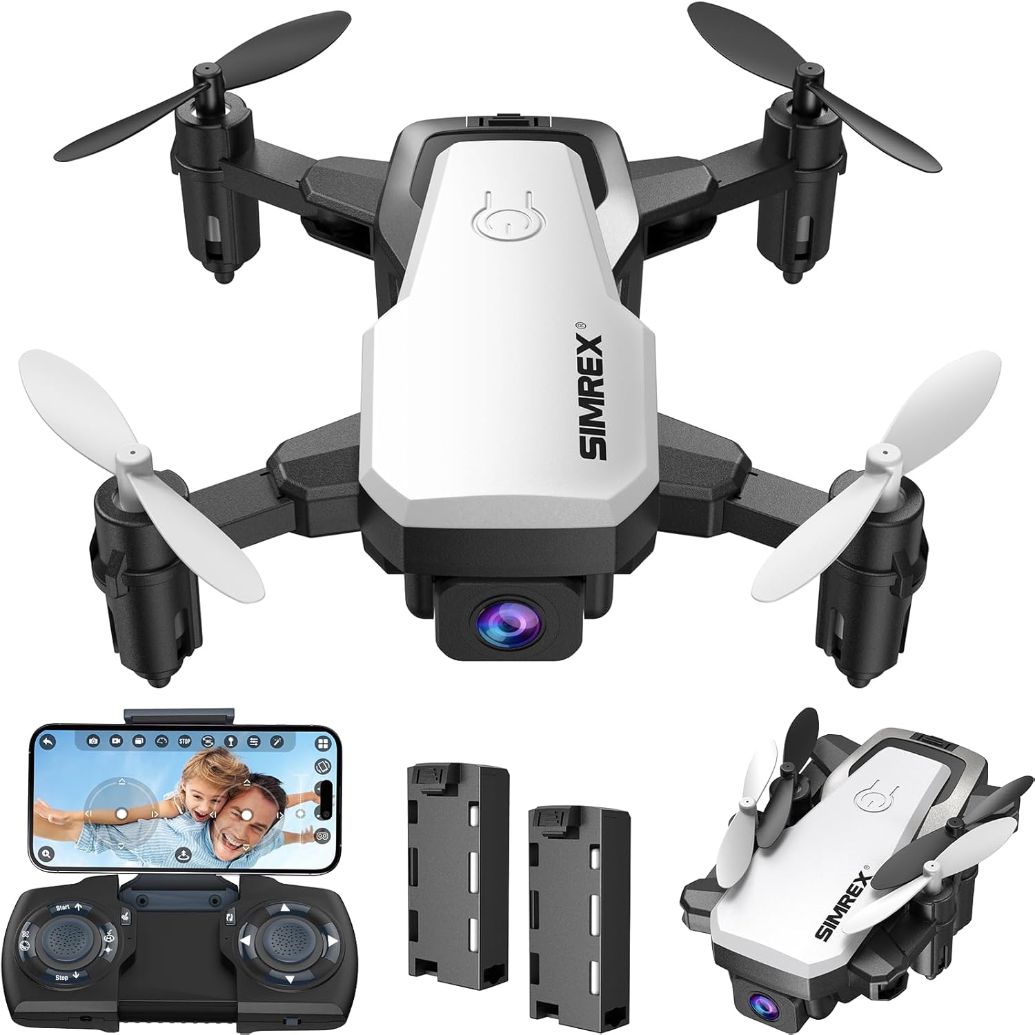 SIMREX 2024 X300C Drone Blanc