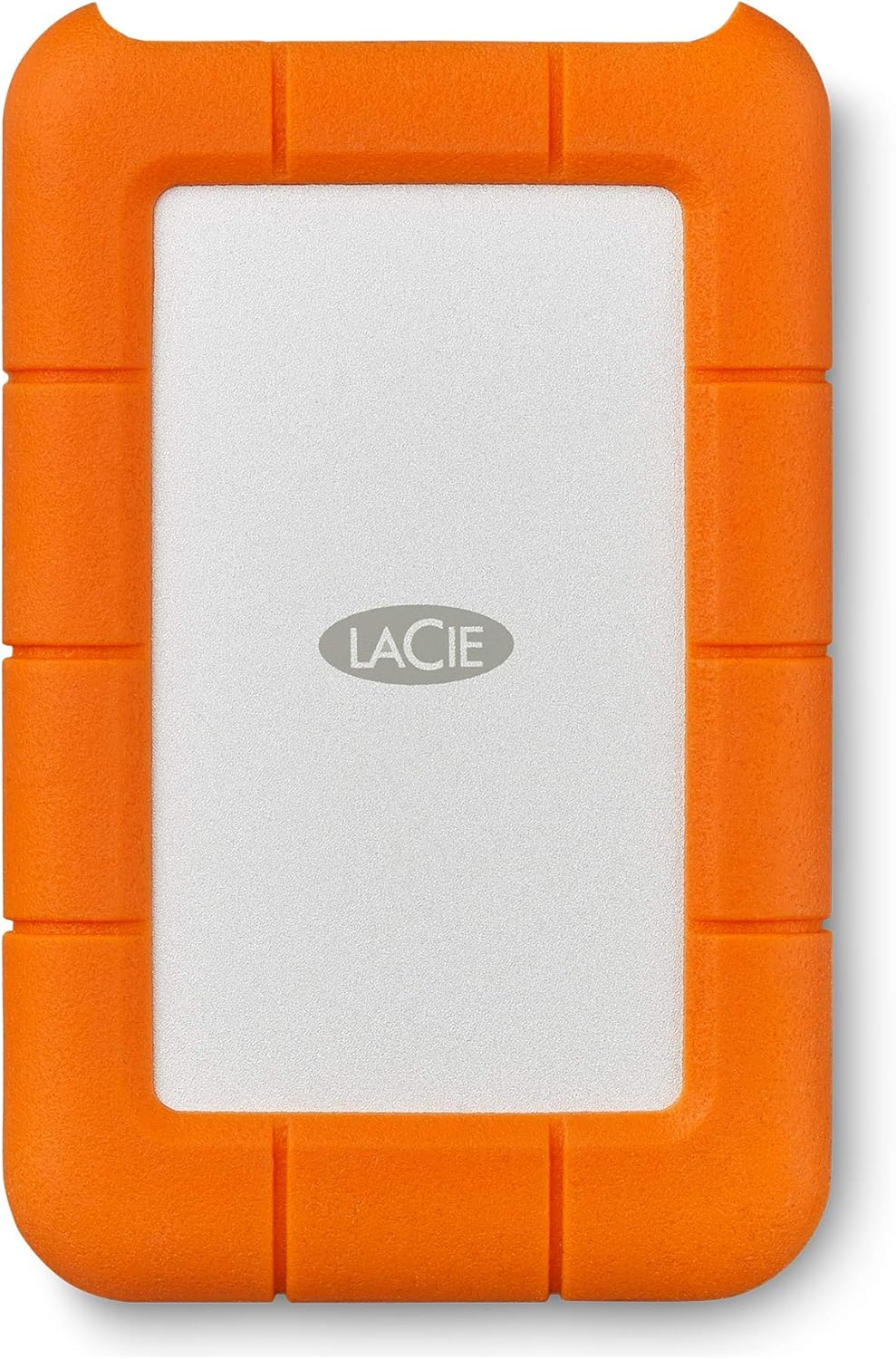 LaCie Rugged USB-C 2TB, Portable External Hard Drive, PC Mac iPad & iPhone, Data Rescue Service (STFR2000800)