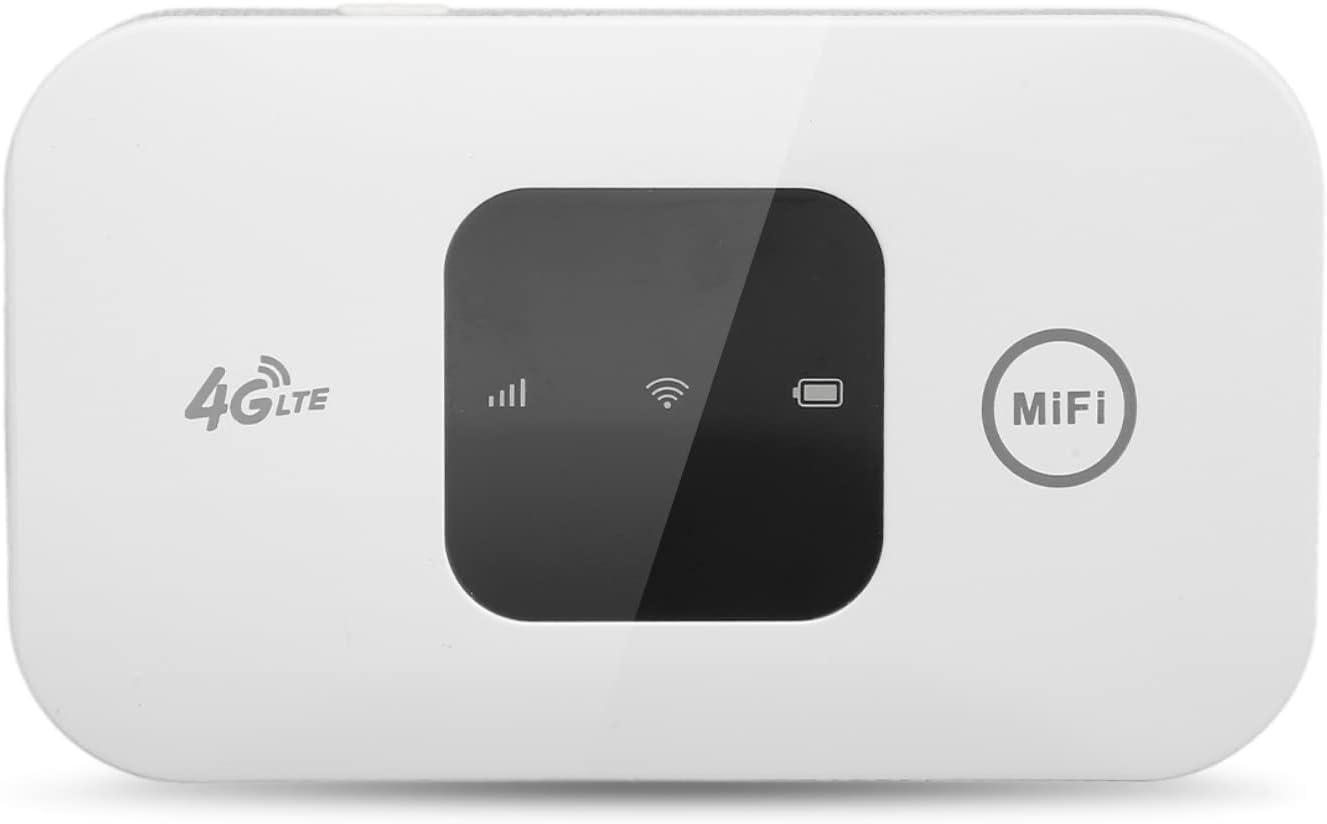Jectse Routeur WiFi, Routeur WiFi Mobile Portable 4G LTE, Périphériques de Routeur Internet sans Fil Hotspot avec Prise en de la Fente pour Carte SIM B1 B3 B5 B7 B8 B20 B38 B40, 10