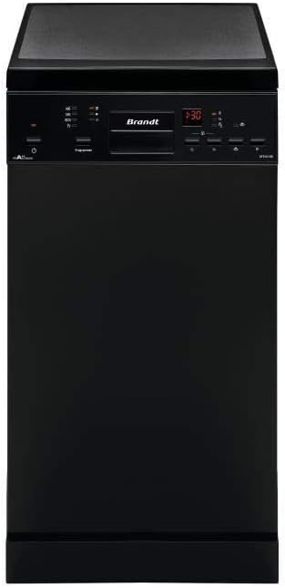 BRANDT DFS1010B Freestanding Dishwasher - 10 Cutlery - Length 45 cm - 47 dB - Black