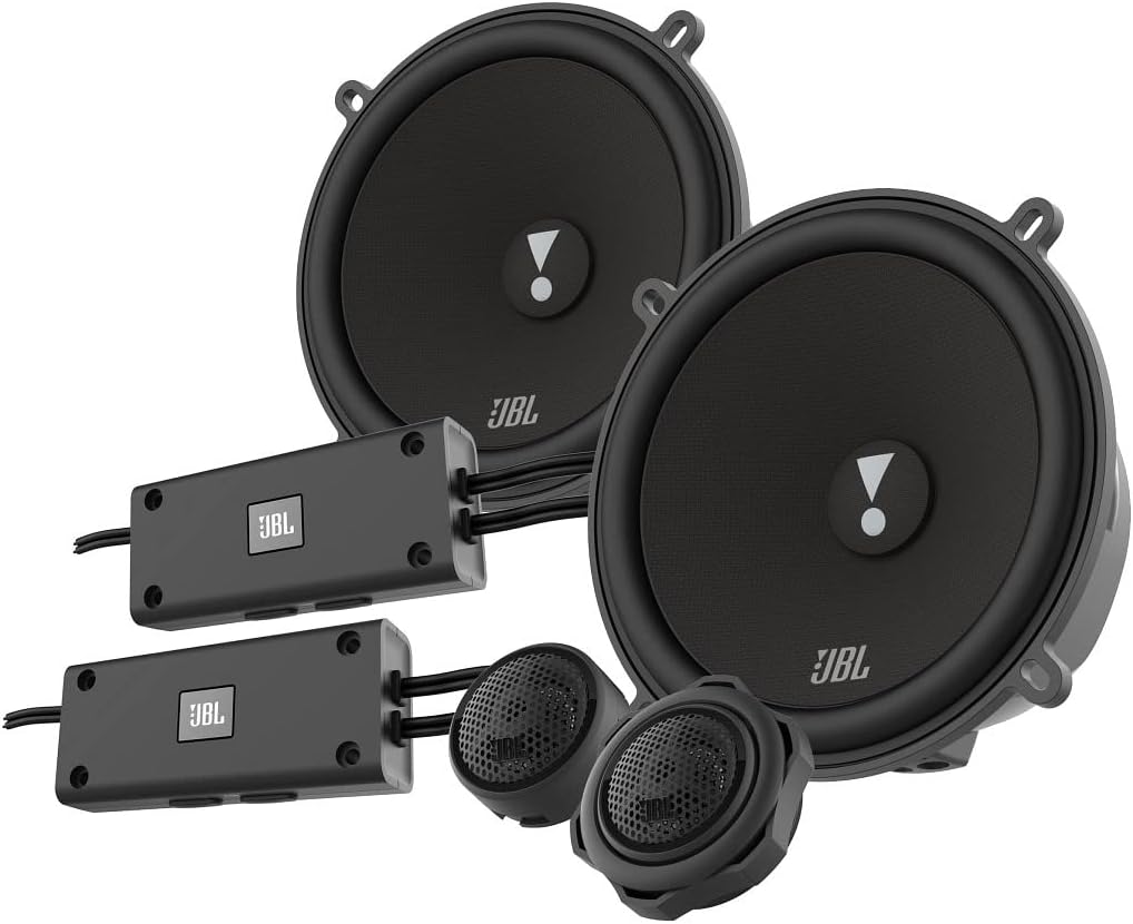 JBL Stadium 52CF Harman Kardon 2-Way Component Car Speaker Kit - 240 Watt Car Speaker System - 133mm Speakers with Tweeters and Separate Filters