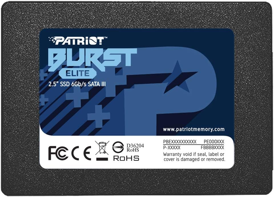 Patriot Burst Elite SSD 240GB SATA III Internal Solid Drive 2.5"