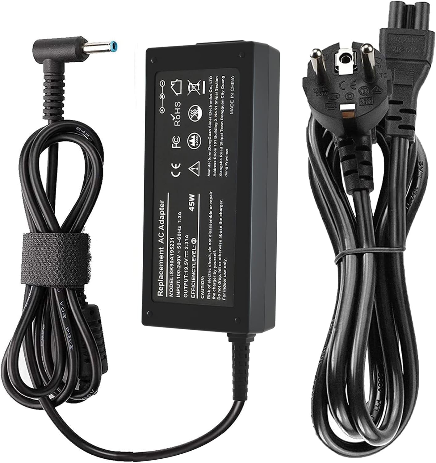 HP Laptop Charger 45W 19.5V 2.31A for H P Stream 11 13 14 HP 15 Notebook PC Series Pavilion; H P 740015-003 741727-001 TPN-C125 HSTNN-LA40 740015-004 721092-004 01 Power Adapter