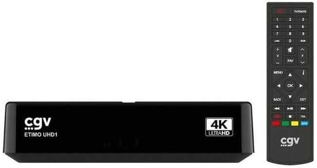 CGV ETIMOUHD1 DVBT2 UHD DVBT2 DVT Receiver – High Definition Media Player and Recorder – Optimum Performance