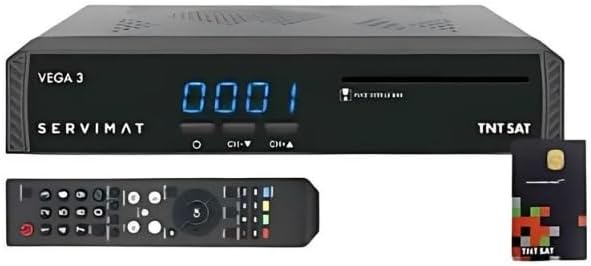 Servimat Full HD Satellite TV Receiver + TNTSAT V6 Astra 19.2E Access Card