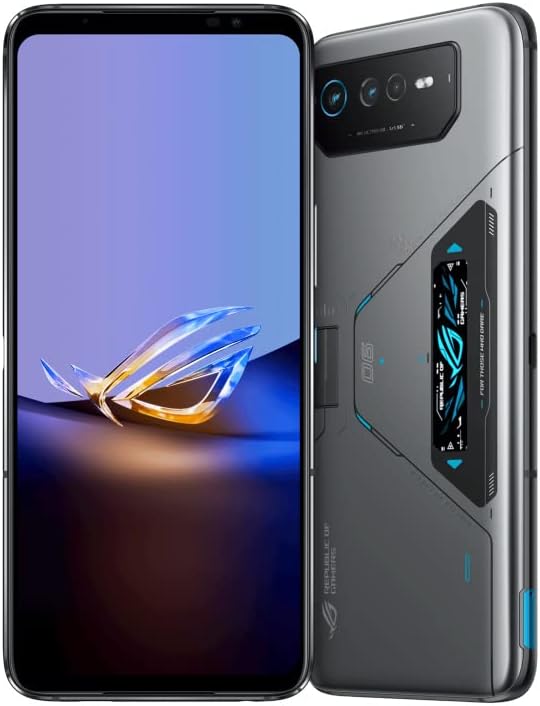 ASUS ROG Phone 6D AI2203-3E010EU Ultimate Gaming Phone 16GB RAM, 512GB Storage - Black with Fan