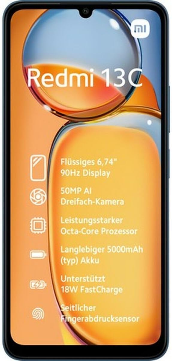 Xiaomi Redmi 13C 8GB RAM 256GB ROM [Global Version] (Navy Blue)