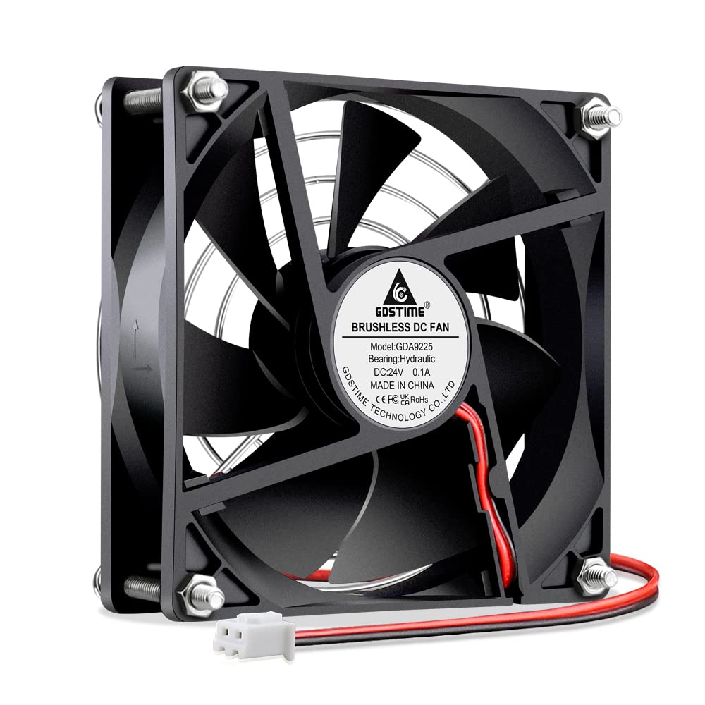 24V 92x25mm Computer Fan for TV Box, Game Console, Xbox Router