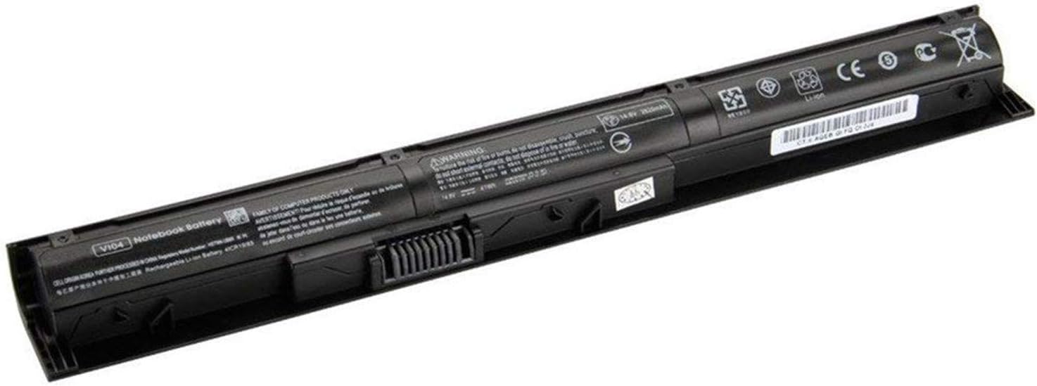 VI04 Laptop Battery Replacement for HP Envy 14-U 15-K 17-K Pavilion 14-V 15-P 17-F ProBook 440445450455 G2 756743-001 756746-001 HSTNN-LB6J HSTNN-DB6K DB6J DB6I (14) .8V 41. Wh)