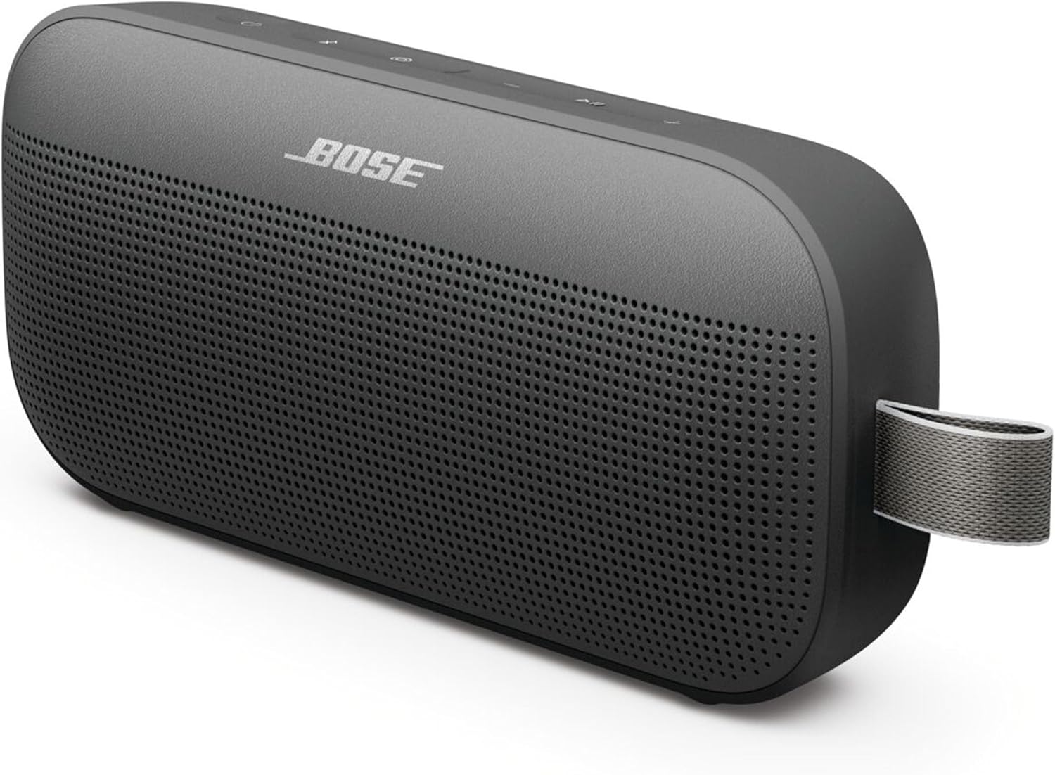Bose SoundLink Flex (2nd Gen) Bluetooth Speaker, Ultra-Portable Outdoor Speaker with High Fidelity Sound, 12 Hours Battery Life, Waterproof and Dustproof Speaker, Black
