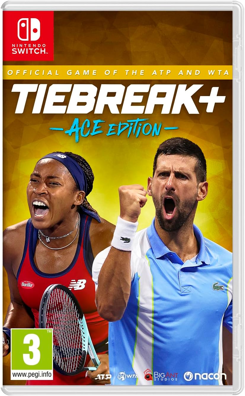 TIEBREAK+: Official ATP and WTA Game - ACE Edition (Nintendo Switch)