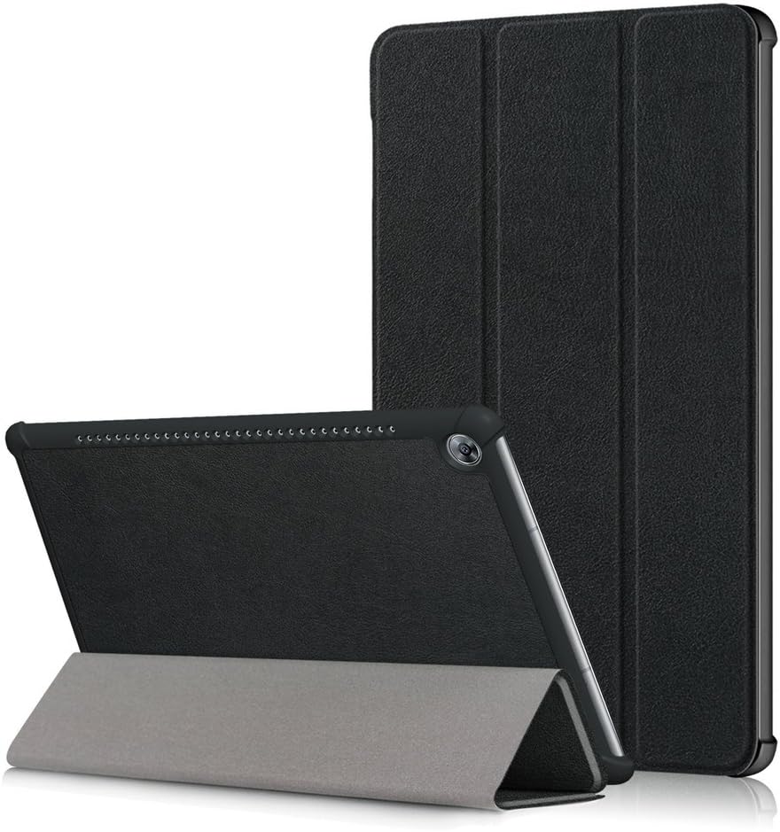 Kepuch Custer Case for Huawei MediaPad M5 10.8 CMR-AL09 CMR-W09,PU-Leather Case Cover for Huawei MediaPad M5 10.8 CMR-AL09 CMR-W09 - Black