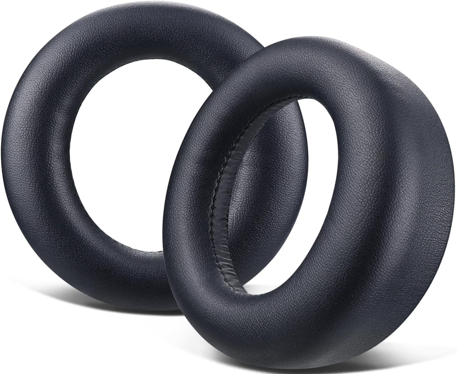 SOULWIT Protein Leather Foam Cushion Pads for Sony Playstation 5 Pulse PS5 3D Wireless Headset, with Anti-Noise Foam