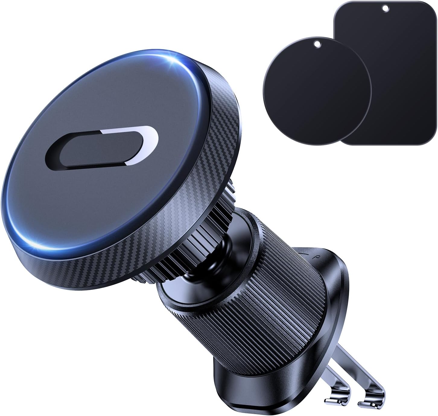 Miracase Magnetic Car Phone Holder, 2025 Upgraded [Ultra Strong Magnets] Magnetic Car Phone Holder Compatible with All 4.0-7.0 Inch Smartphones