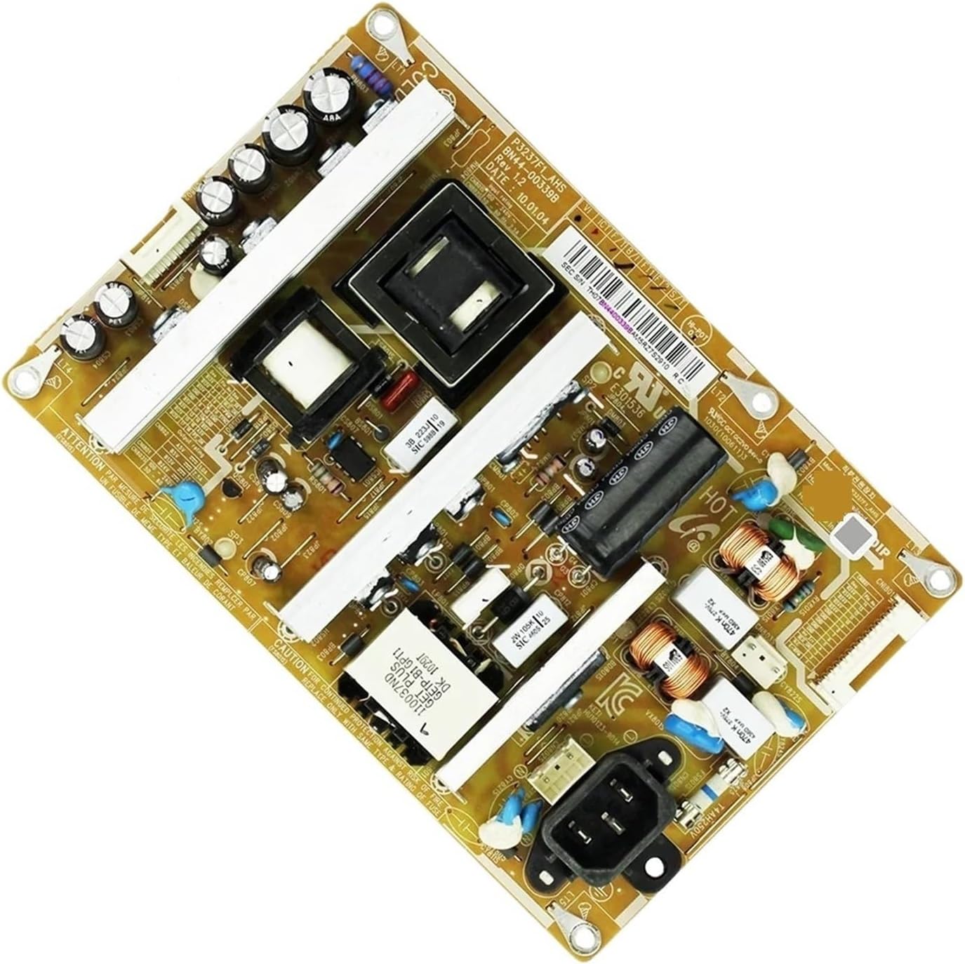Replacement Accessories for TV Power Control Board, Compatible with Samsung BN44-00339B P3237F1_AHS, Television Parts