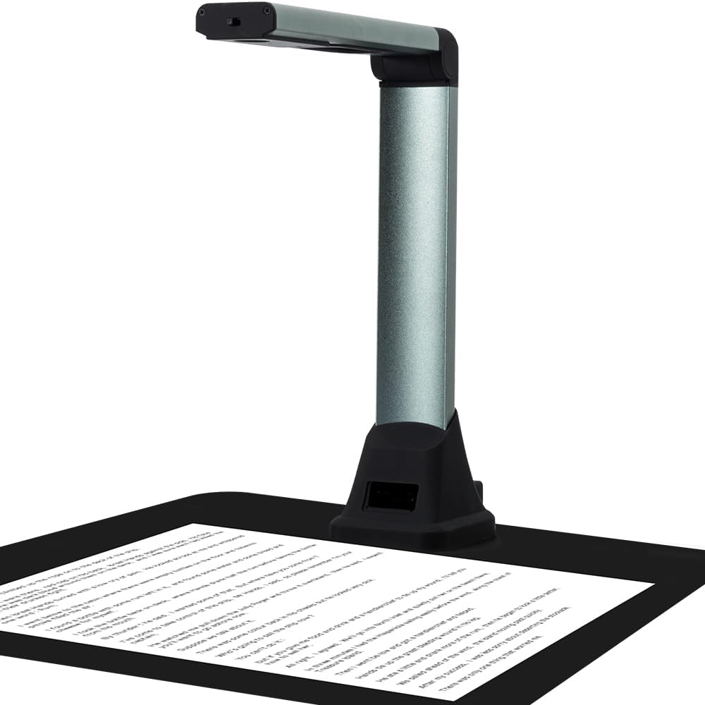 Savornest X1 Portable Document Camera: 8MP Portable Scanner HD A4 Multilingual OCR USB for Teachers, Online Teaching and Students, Remote Learning, Only for Windows