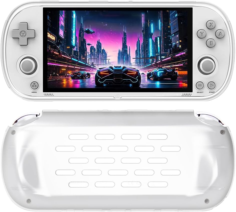 Trimui Smart Pro Case, Soft TPU Case, Anti-Scratch Shockproof Full Protection for Trimui Smart Pro Game Console (Clear)