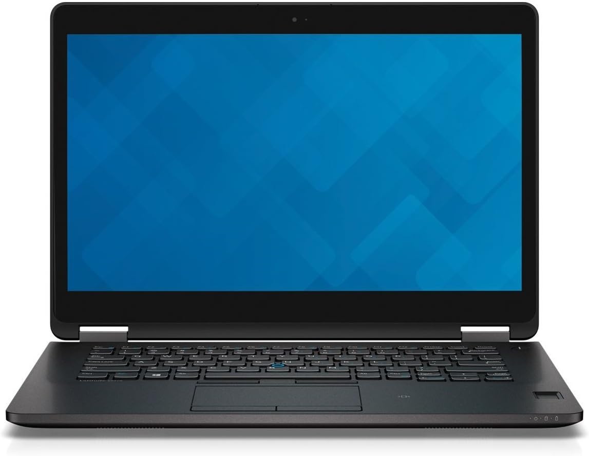 14-inch laptop, 14-inch laptop, Dell Latitude E7470, Intel i5, 16GB RAM, 256GB SSD, Windows 10 Pro, French AZERTY keyboard, webcam, 2-year warranty (refurbished)