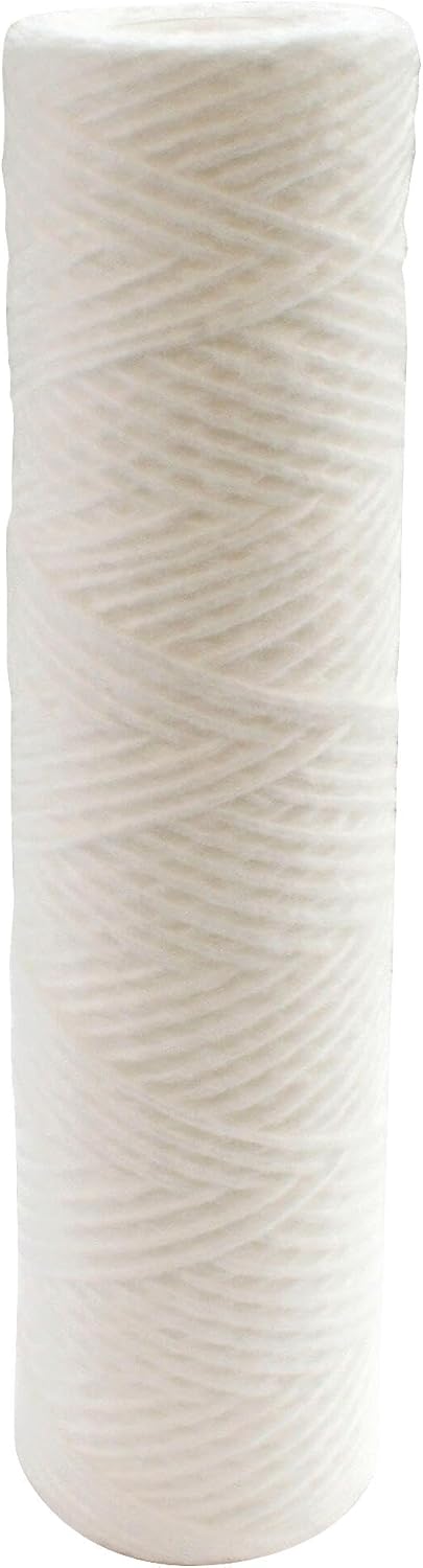 AQUAWATER 104979 – Fine and long lasting filtering wound cartridge- Effectively protects downstream equipment against impurities, grey