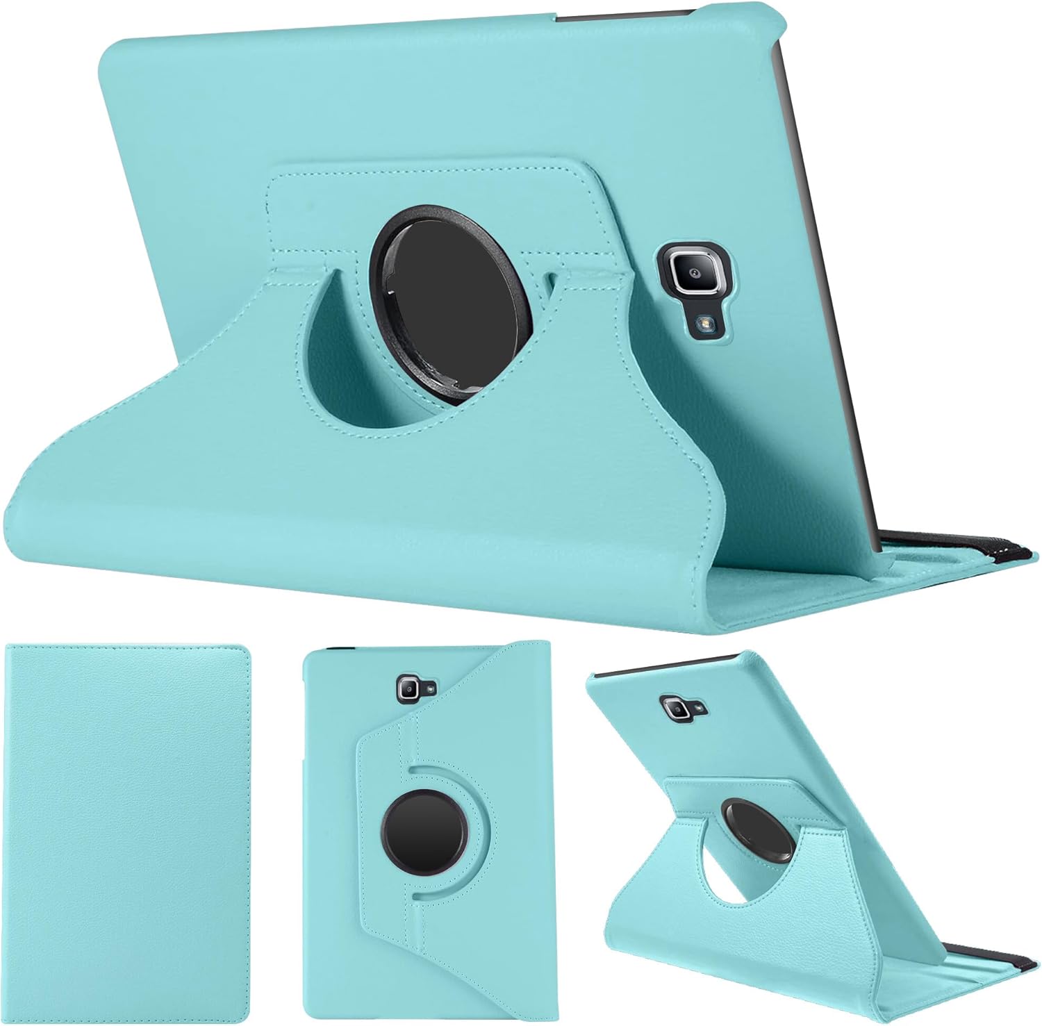 SWEIMEN Rotating Case for Samsung Galaxy Tab A 10.1 2016 (SM-T580/T585) Tablet Protective Cover with Automatic Wake Up Rotation Case for Galaxy Tab A6 10.1