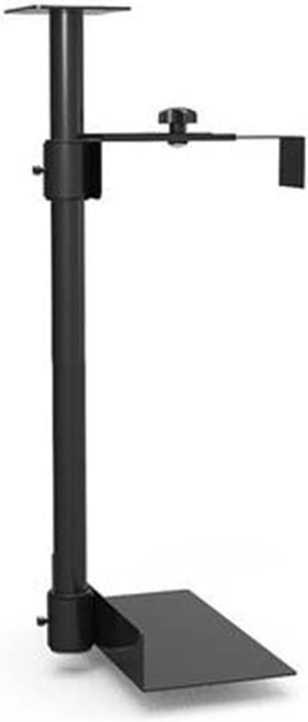 Central Unit Support Under Desk Mount Bracket for CPU - Universal Support for PC Tower Steel Under Counter - 360° Swivel, Width and Height Adjustable, Support for Proce