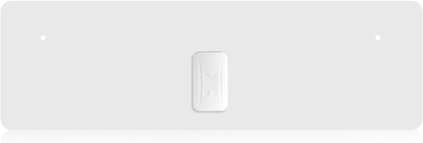 RGTech Monarch 40 White Indoor Digital Antenna HDTV TNT-Multi-directional Signal Reception at 40 Miles Distance-4G Maximum Reception Filter/UHF/VHF/FM/USB TV Tuner/DVB-T/Τ2/DAB Radio