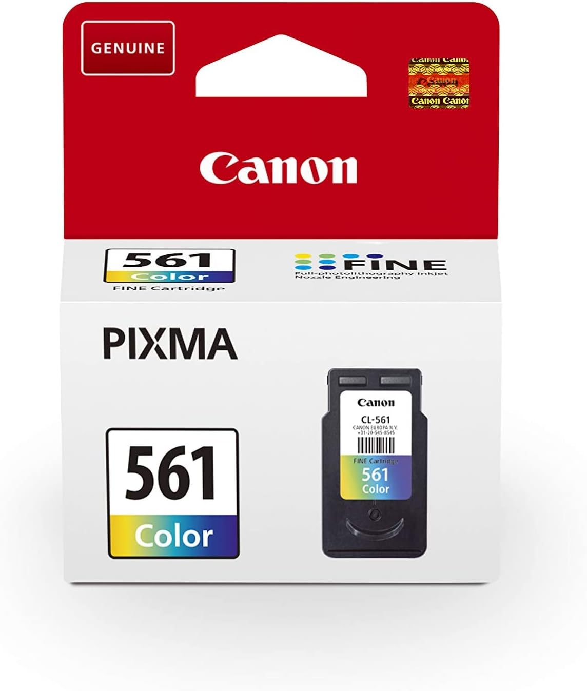 Canon CL-561 Color Cartridge (Carton Packaging)