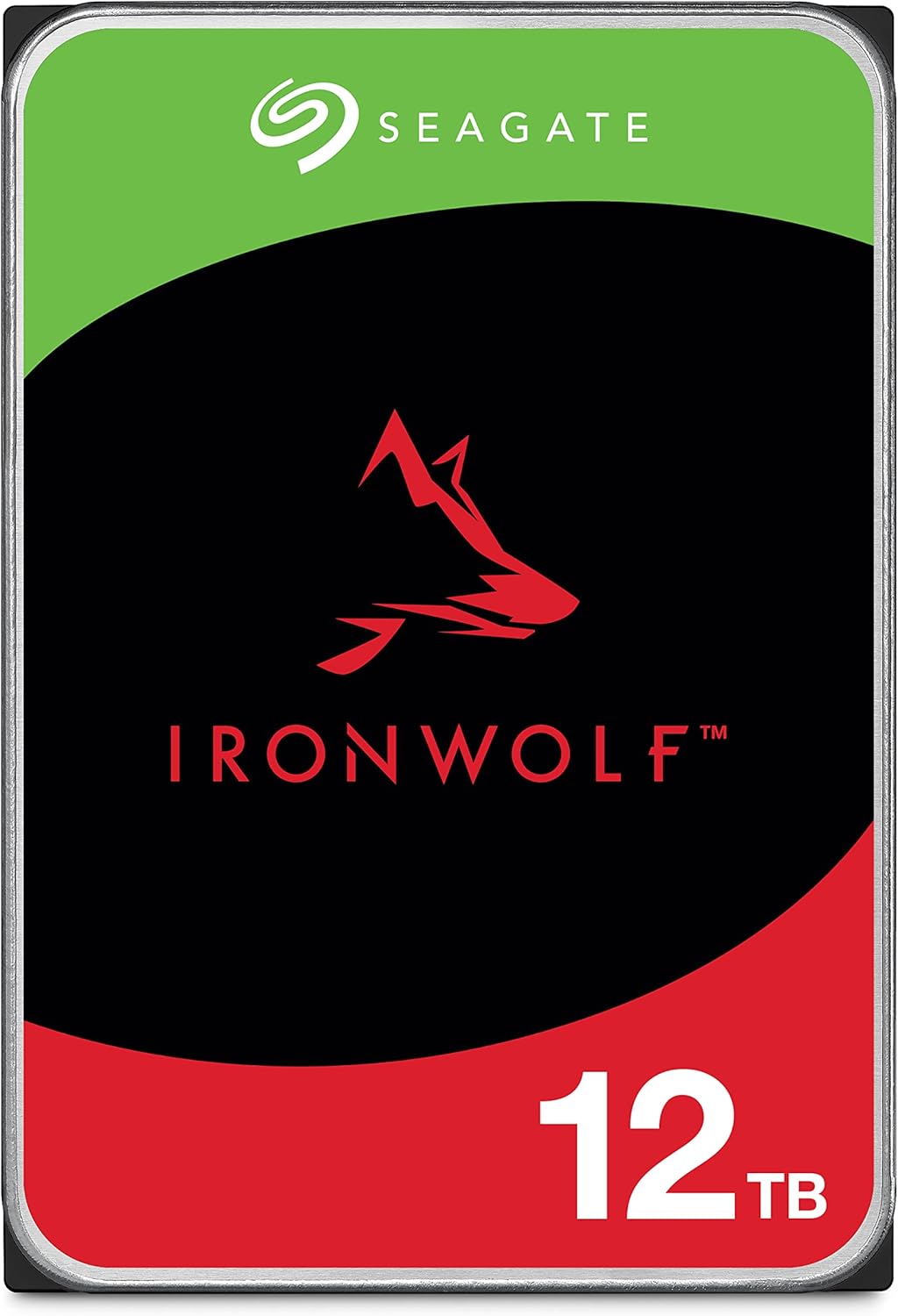 Seagate IronWolf Internal Hard Drive 3.5 12TB HDD 3 Year Warranty 256MB 7200rpm 24 Hours Operation PC NAS for RV Sensor ST12000VN0008