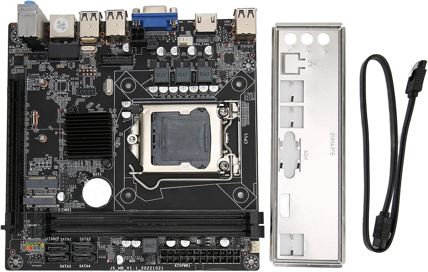 Okuyonic Motherboard PC, 2 Motherboards DDR3 PCIE 16X Dual Channel 4 SATA2.0 for Desktop