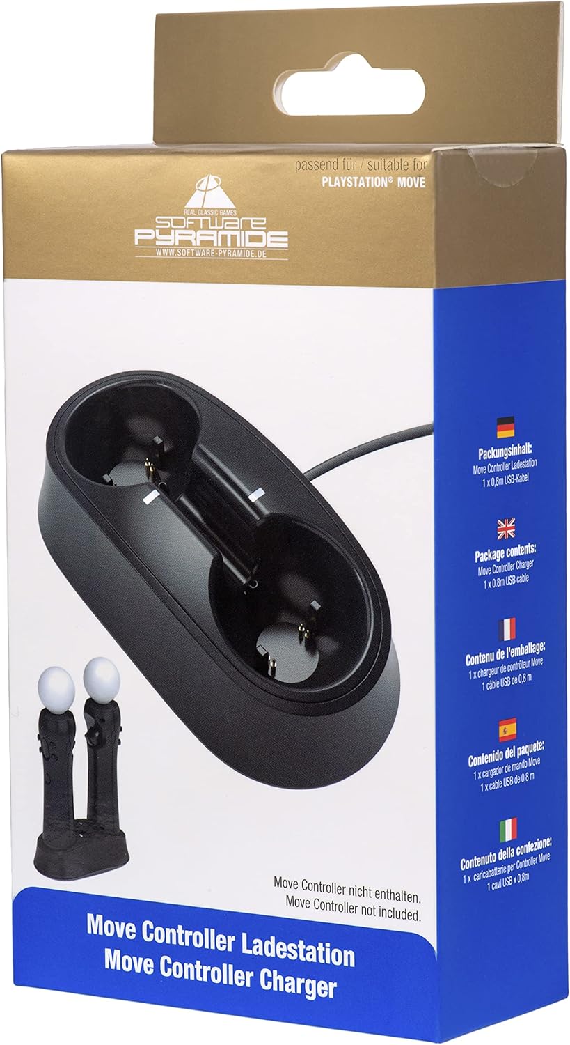 Charging station compatible with PlayStation Move controller