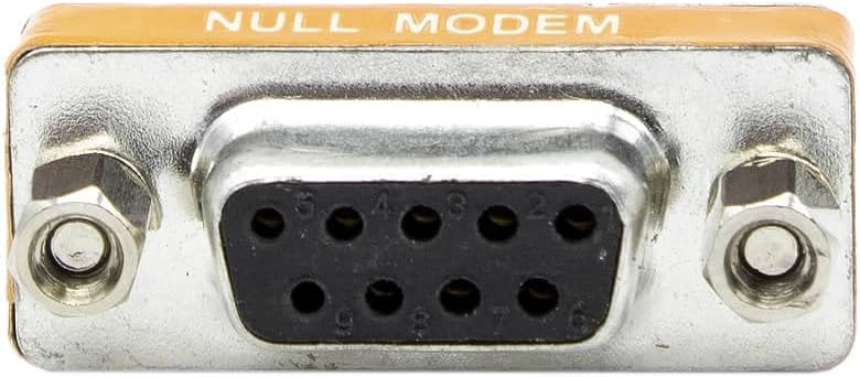 Cablepelado® DB9 F/F Null Modem Adapter