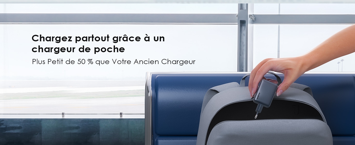 Chargeur USB C 65W