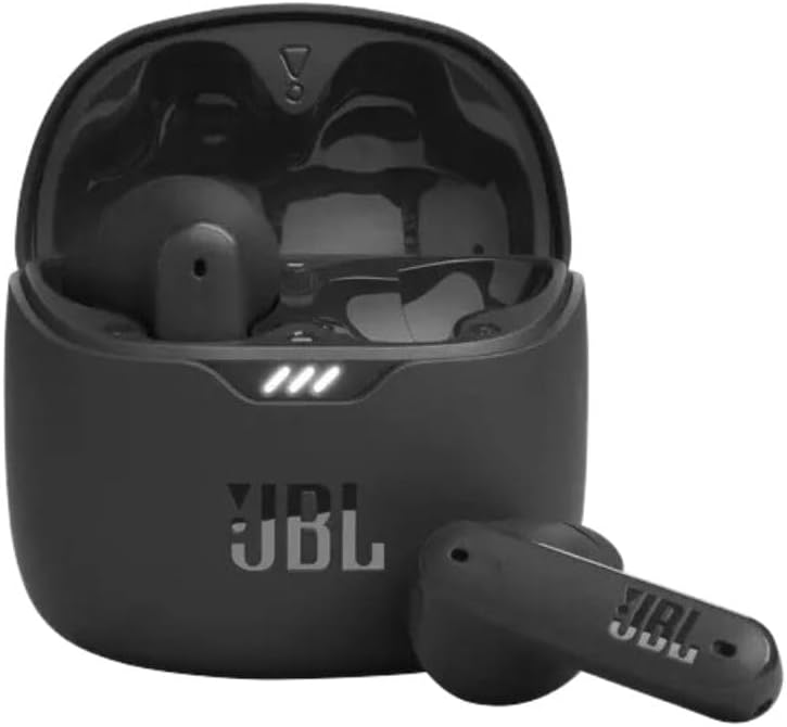 JBL Tune Flex TWS Black - Wireless Noise Cancelling Earphones - Pure Sound JBL - Up to 32 hrs of Battery Life