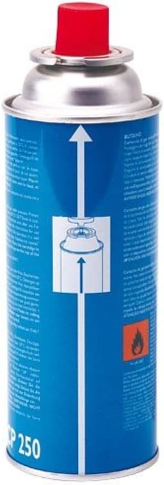 Campingaz CP 250 Valve Gas Cartridge for Camp Bistro Stoves, Compact Resealable Cartridge (Pack of 2)