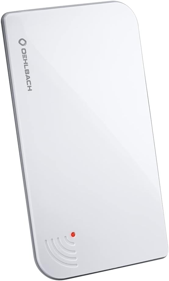 Oehlbach Scope Vision 5G TNT HD Antenna Indoor Digital Antenna 5G USB Powered Active Amplifier TNT HD Indoor Antenna Test Winner White