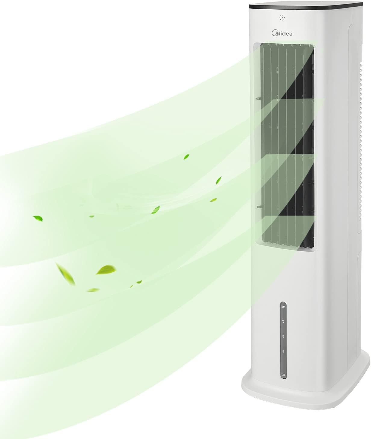 Midea 4-in-1 Silent Portable Air Conditioners, Air Cooler, Fan, Humidifier, Air Purifier, with Remote Control, 5L Water Tank, Air Flow 355 m³/h, LED Display, Timer