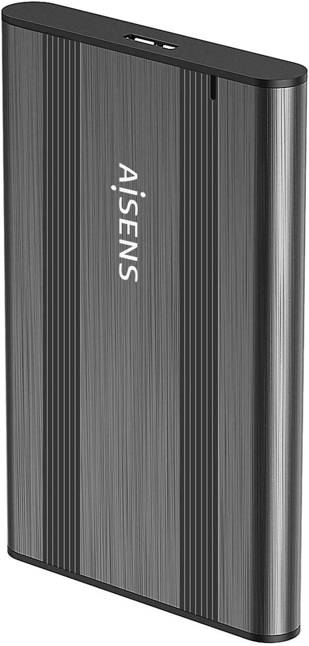 AISENS ASE-2526GR - External Enclosure 2.5" 9.5mm SATA A USB 3.0/Usb3.1 Gen1, Grey