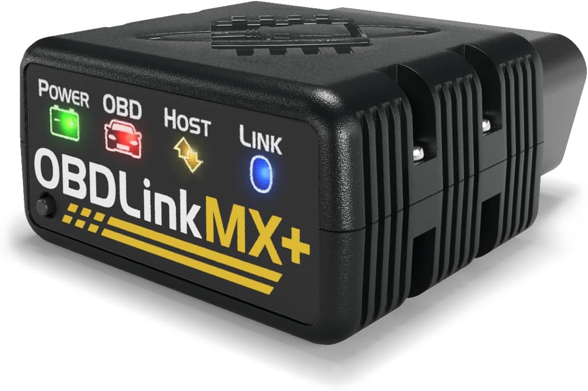 OBDLink MX+ Scanner OBD2 Bluetooth pour iPhone, Android et Windows – Diagnostic voiture professionnel