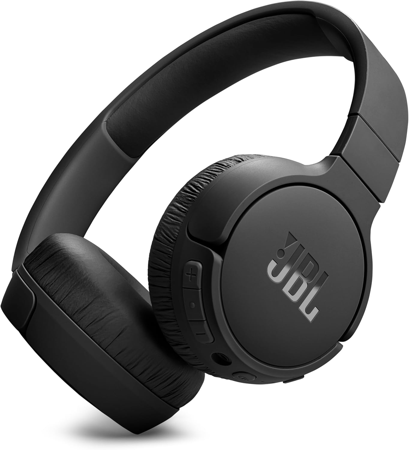 JBL Tune 670NC Wireless On-Ear Headphones, Up to 70 Hour Battery Life, Adaptive Noise Cancelling, Smart Ambient, Black