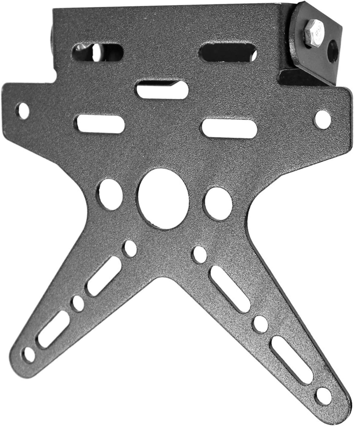 TNT SIDE SUPPORT UNIVERSAL IMMATRICULATION PLATE BLACK