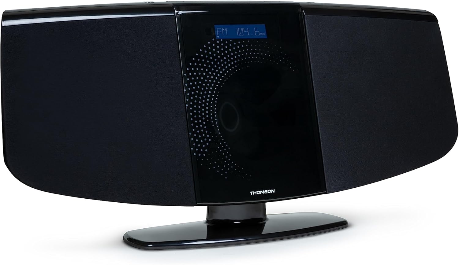 Thomson MIC400BT - Vertical Bluetooth Channel, Radio, CD, MP3 and USB - Black