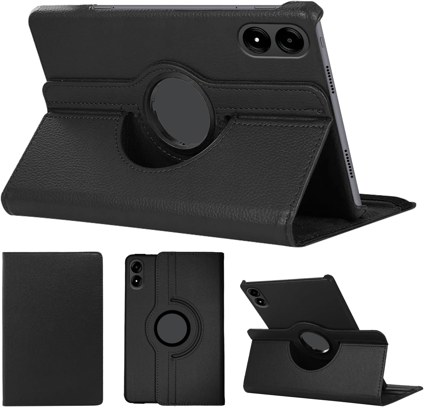 SWEIMEN Rotating Case for Xiaomi Redmi Pad Pro 12.1 Tablet Protective Cover with Automatic Wake Up Rotation Case